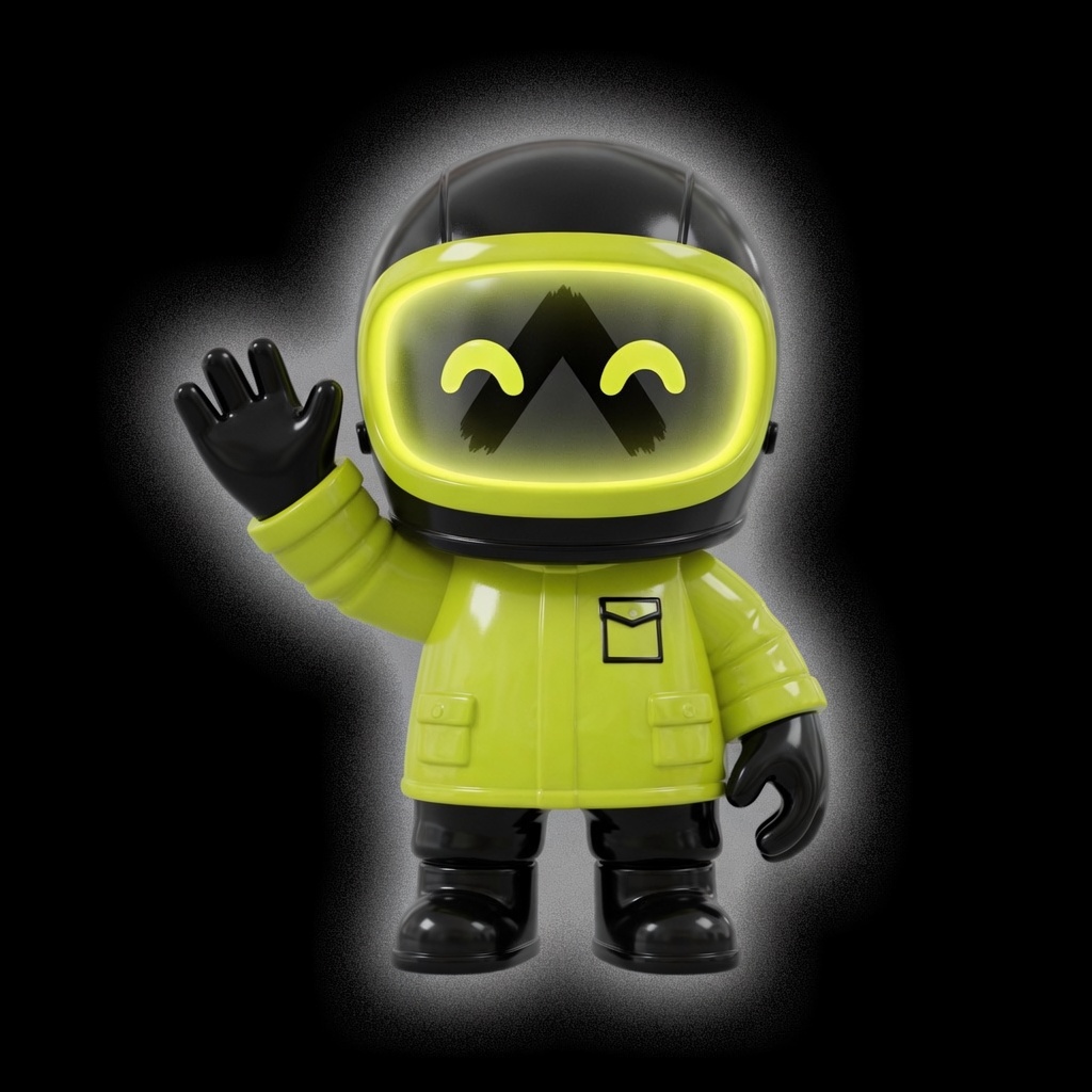 VERA mascot waving